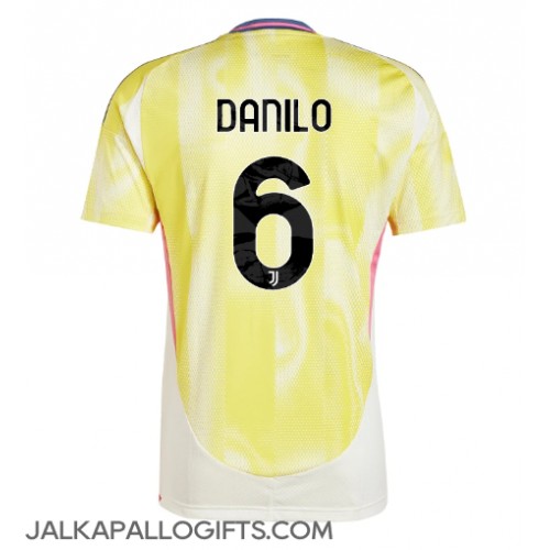 Juventus Danilo Luiz #6 Vieraspaita 2024-25 Lyhythihainen